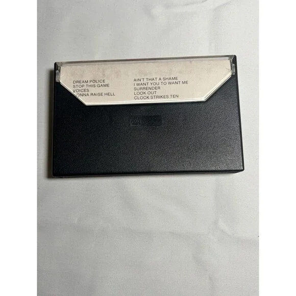 CHEAP TRICK – Rare Italian Import Promo Cassette Black Shell Yellow La